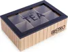 Koopman Teedose aus Holz mit Glasdeckel - 6 Fächer Produktbild-Vorschau 8