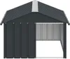 vidaXL Cuccia per cani antracite 116,5x153x81,5 cm Acciaio Anteprima dell’immagine prodotto 4