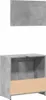CLORIS 2-tlg. Badmöbel-Set Betongrau Holzwerkstoff 856066 Produktbild-Vorschau 6