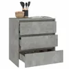vidaXL Kredens betonowy szary 70x41x75 cm materiał Podgląd zdjęcia produktu 6