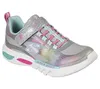 Skechers Glow Brites Klettschuh Grau Produktbild-Vorschau 3