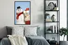 MuchoWow® Gerahmtes Poster Ein Schneemann mit Produktbild-Vorschau 4
