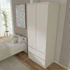 Homlando szafa ubraniowa MAJA 80 cm 2D2S kaszmir Podgląd zdjęcia produktu 5