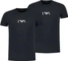 Emporio Armani Herren T-Shirts Kurzarm Crew-Neck Baumwolle Produktbild-Vorschau 8