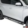 Minigonne laterali in acciaio inox per Ssangyong Rexton Anteprima dell’immagine prodotto 2