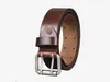 VELARIO Echtleder Gürtel Herren 4 cm kürzbar Schwarz Braun Produktbild-Vorschau 1