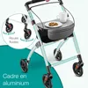 ELONEO Rollator d'appartement 54cm de large, pliable et Voir les images du produit 18