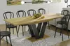 Endo-Moebel Säulen Esstisch Lara 130cm - 210cm ausziehbar Produktbild-Vorschau 1