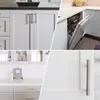 Collage of kitchen cabinet details, including handles, drawers, a dishwasher, and cabinetry. Produktbild-Vorschau