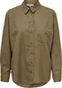 ONLY Oversized Leinen Basic Hemd Bluse Langarm Business Produktbild-Vorschau 1
