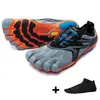 Vibram V-Run 16M-3101 Herren Barfußschuh, Black/Yellow, Produktbild-Vorschau 11