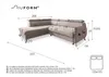 MIUFORM Sweet Harmony - Ecksofa mit Bettfunktion und Produktbild-Vorschau 7