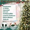 UISRBRT 180cm PVC umelý LED vianočný stromček, vianočný Náhľad obrázku produktu 8