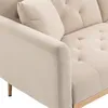 Sofa 2 Sitzer 162x80x78cm, Schlafsofa für Kleines Produktbild-Vorschau 9