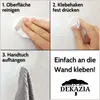DEKAZIA® 4er-Set selbstklebende Deckenhaken Weiß – Extra Produktbild-Vorschau 3