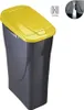 Recyklační odpadkový koš Mondex Ecobin žlutý s víkem Náhled obrázku produktu 1