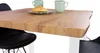 Esstisch 80x80 cm Baumkante Holz Wildeiche-Optik U-Gestell Produktbild-Vorschau 4