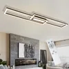 ZMH LED Deckenleuchte Schwarz Dimmbar mit Fernbedienung Produktbild-Vorschau 1