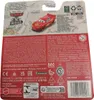 The back of a toy car's packaging, showing the product and various certifications and information. Podgląd zdjęcia produktu