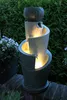 Gartenbrunnen mit LED Beleuchtung 66 cm mit Dekobecken Produktbild-Vorschau 7