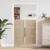 vidaXL Porta per armadio con maniglia, 2 pezzi, colore Anteprima dell’immagine prodotto 3
