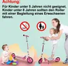 VINGO Kinderroller 205mm Kick Scooter, Klapp Kinder Roller, Produktbild-Vorschau 6