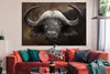 MuchoWow® Poster Porträt eines Büffels 180x120 cm - Produktbild-Vorschau 2
