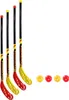 Funhockey set complet avec 2x2 jeux de crosses et but Voir les images du produit 3