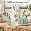 Boltze Vase Panja Gefäß in Grün 4-teilig aus lackiertem Produktbild-Vorschau 11