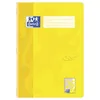 A yellow Oxford notebook with a blue logo and a white lined box for writing. Podgląd zdjęcia produktu