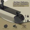 Izrielar Paravent na kolieskach 4-dielny Béžový 228x180 cm Náhľad obrázku produktu 5