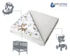 Copertina per neonati in cotone, 75x100 cm, con motivo a Anteprima dell’immagine prodotto 5
