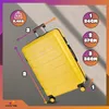 OMNA | Kufrík na kolieskach L - 20" - 57x38x24 cm - žltý - Náhľad obrázku produktu 7