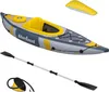 Rebel RBA-4515 Kayak gonflable 282 x 90 cm, 80 kg, gris Voir les images du produit 1