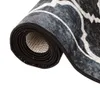 vidaXL Teppich Waschbar Schwarz und Weiß 190x300 cm Produktbild-Vorschau 5