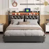 Polsterbett 180x200cm mit Ladefunktion (USB), Jugendbett Produktbild-Vorschau 6