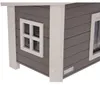 Kerbl ECO Katzenhaus Eli 57×45×43 cm Grau und Weiß Produktbild-Vorschau 9