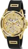 Guess Damen Multifunkion Armbanduhr Queen schwarz, gold 40 Produktbild-Vorschau 1