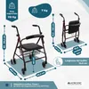 Rollator Mobiclinic, pieghevole e leggero, Prado, Anteprima dell’immagine prodotto 3