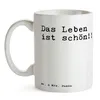 Mr. & Mrs. Panda Becher Das Leben ist schön!!... - Weiß - Produktbild-Vorschau 3