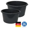 2 x Mörtelkübel 40L / Friesenthal Produktbild-Vorschau 2