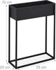 Portavasi Relaxdays, metallo, A x L x P: 70 x 55 x 20 cm, Anteprima dell’immagine prodotto 4