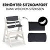 Hauck Beta+ Traditional high chair Padded seat Black Voir les images du produit 8