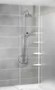 WENKO Teleskop Regal Eck Regal Dusche Ecke mit 4 Ablagen Produktbild-Vorschau 7