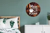 MuchoWow® Runde Wandtattoo - Wandsticker Tapete Aufkleber Produktbild-Vorschau 4