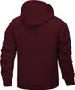 ASKSA Herren Herren Kapuzenjacke Winter Kapuzenpullover mit Produktbild-Vorschau 2