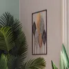 Wanddekoration "Blätter" - Metall 37 x 65 cm - Atmosphera Produktbild-Vorschau 3