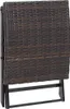 A folded wicker room divider on a white background. Náhľad obrázku produktu