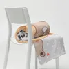 Mr. & Mrs. Panda Sofaüberwurf Bären Liebe - Grau Pastell - Produktbild-Vorschau 4