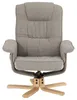 Relaxsessel CHARLY mit Hocker drehbar neigungsverstellbar Produktbild-Vorschau 4